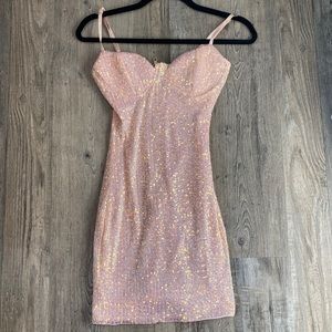 Windsor pink sequin dress